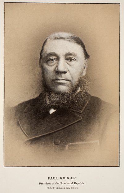 Paul Kruger, President of the Transvaal Republic by Elliott und Fry Studio